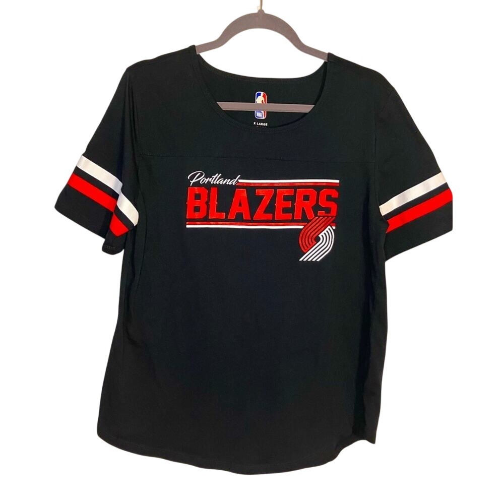 Women's NBA Blazers shirt like new cotton fan shirt GAME DAY basketball size XL